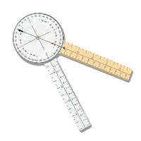 Goniometer 20cm/8 Inch Bulb End